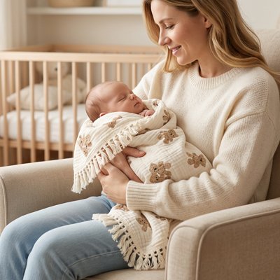 Couverture bébé douce